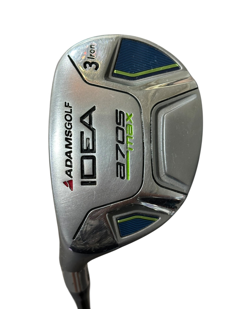 Adams LH Idea a7 OS Max 3 Hybrid Pro Launch S Flex Shaft Adams Grip