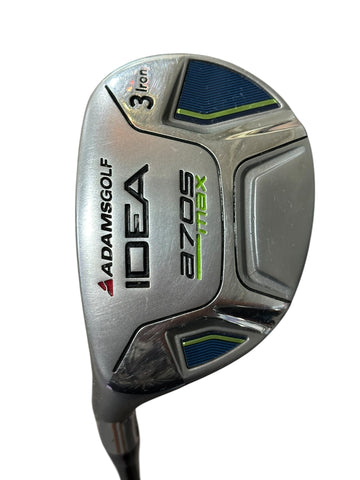 Adams LH Idea a7 OS Max 3 Hybrid Pro Launch S Flex Shaft Adams Grip