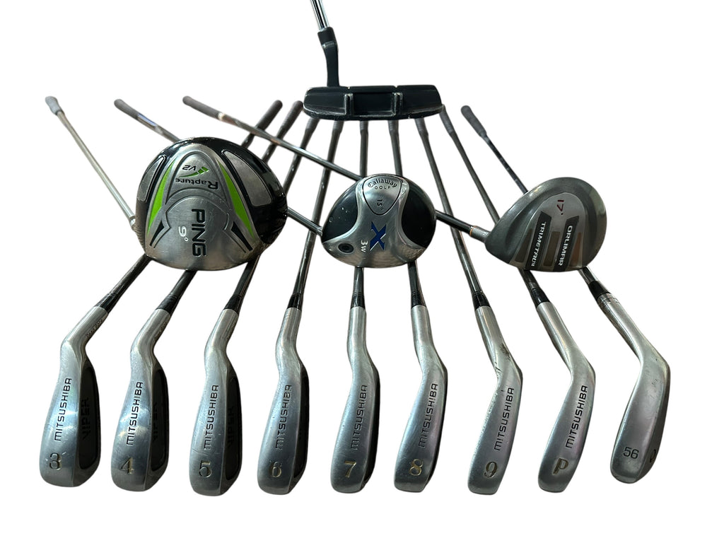 Ping Callaway Mitsushiba Men's Right Hand Golf Set S Flex SET-022326T04