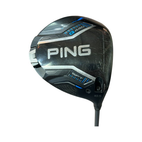 Ping G440 SFT 10.5° Driver Denali 5.5 R Flex Shaft Golf Pride Tour Velvet Grip