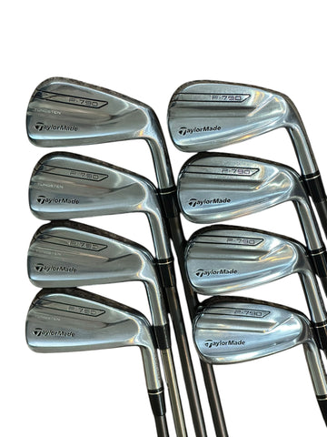 TaylorMade 2017 P•790 Irons 4-AW Recoil ES F3 R Flex Shafts CP2 Wrap Grips