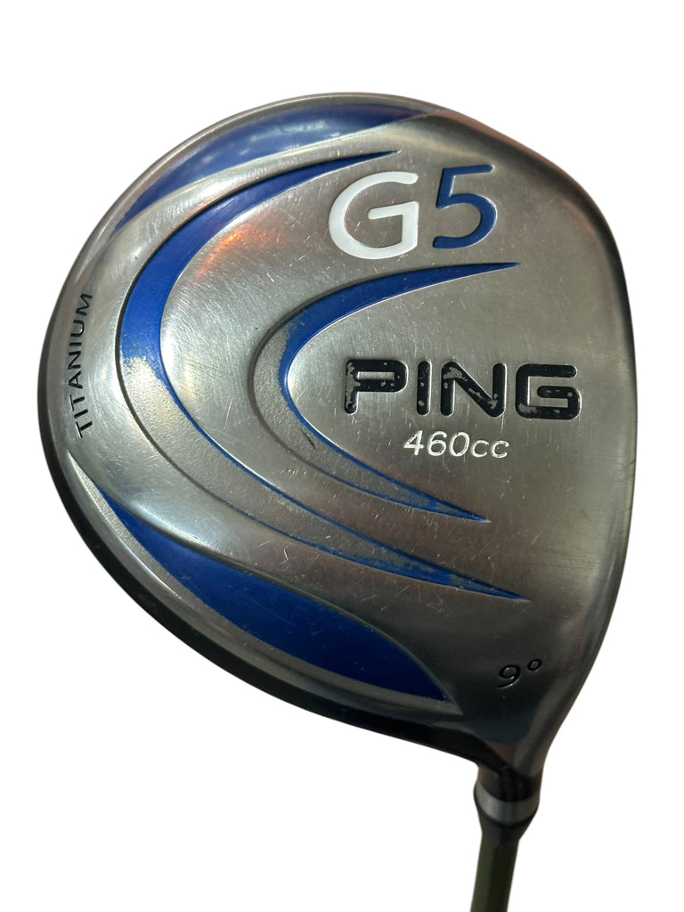 Ping G5 9° Driver Aldila NV 75g Stiff Flex Shaft Lamkin Crossline Grip