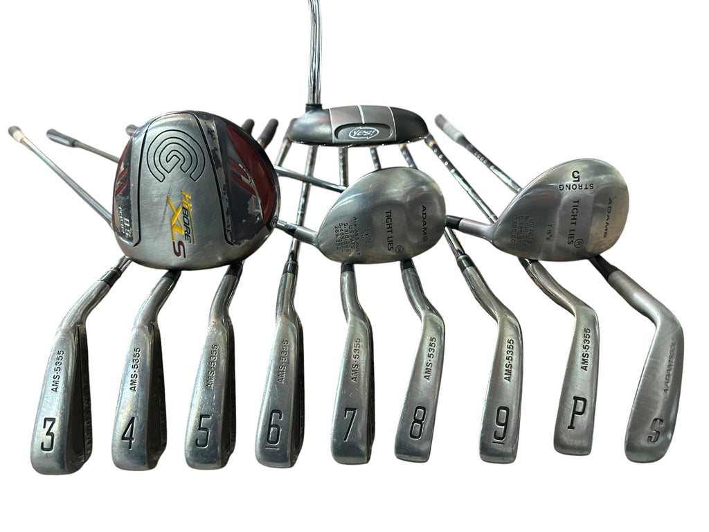 Cleveland Adams Cobra MRH Complete Golf Club Set S Flex Set-092426T12
