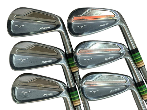 Mizuno MP-18 MMC Irons 5-PW -1/2" Sensi-Core S Flex Shafts Lamkin UTX Grips