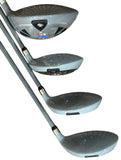 Patriot Golf F35 Woods Driver/3/5/7 Accuflex Pro LD R Flex Shafts Patriot Golf Grips