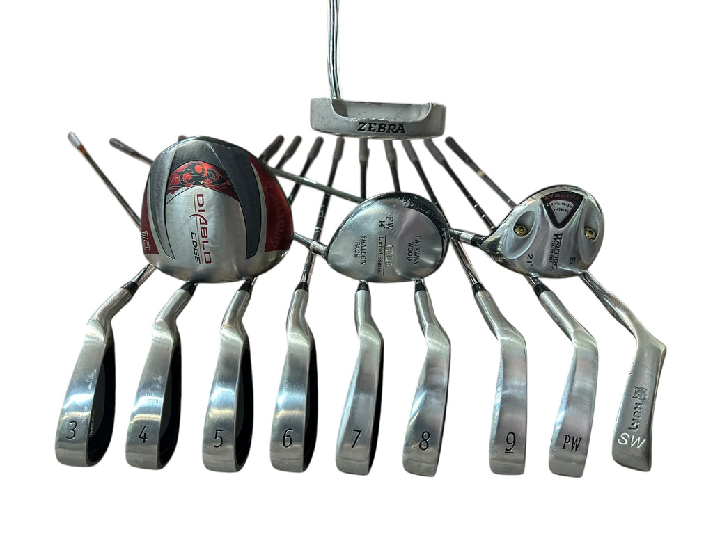 Callaway Head Men's Right Hand Complete Golf Club Set R Flex SET-010926T07
