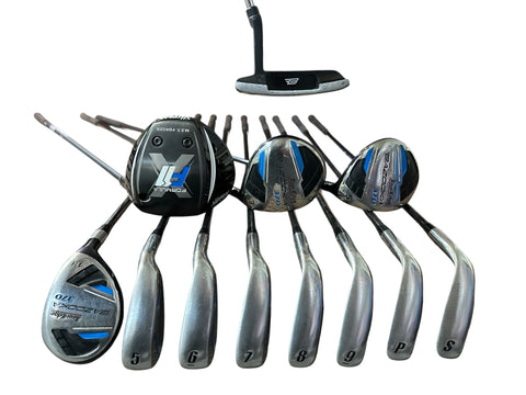 Krank Tour Edge Men's Right Hand Golf Club Set Sr Flex -1/2" SET-020426T05