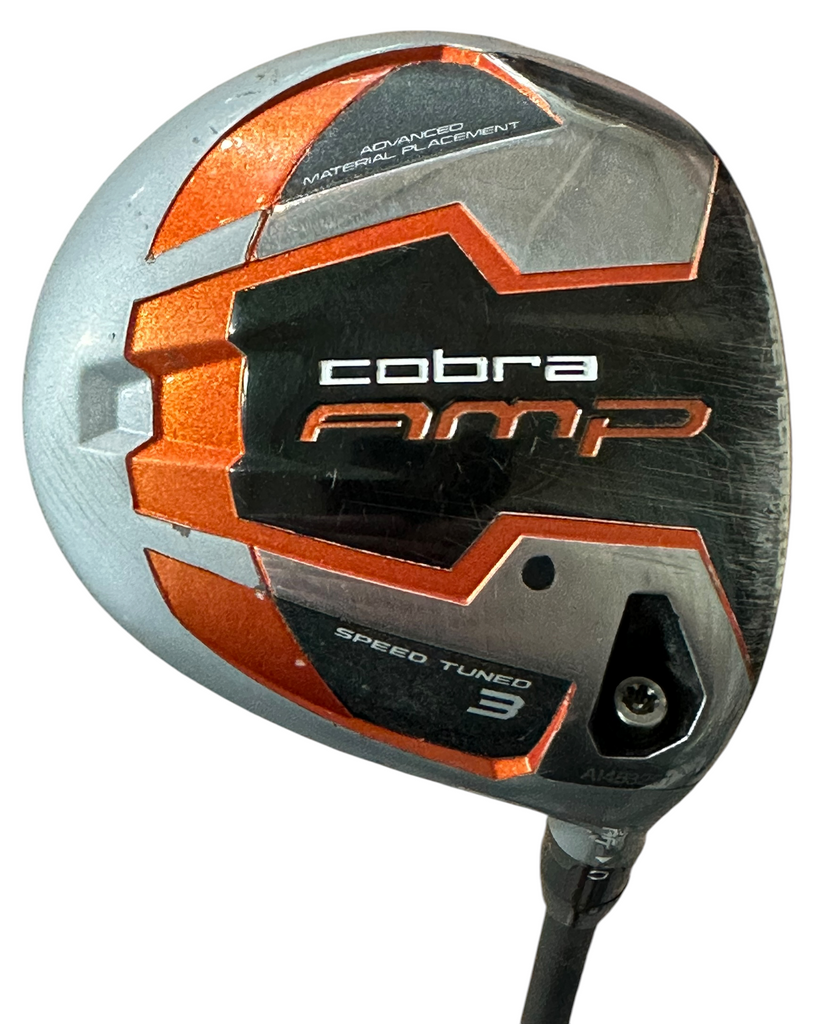 Cobra Amp 3 Wood RIP 50g Regular Flex Shaft Lamkin REL Grip