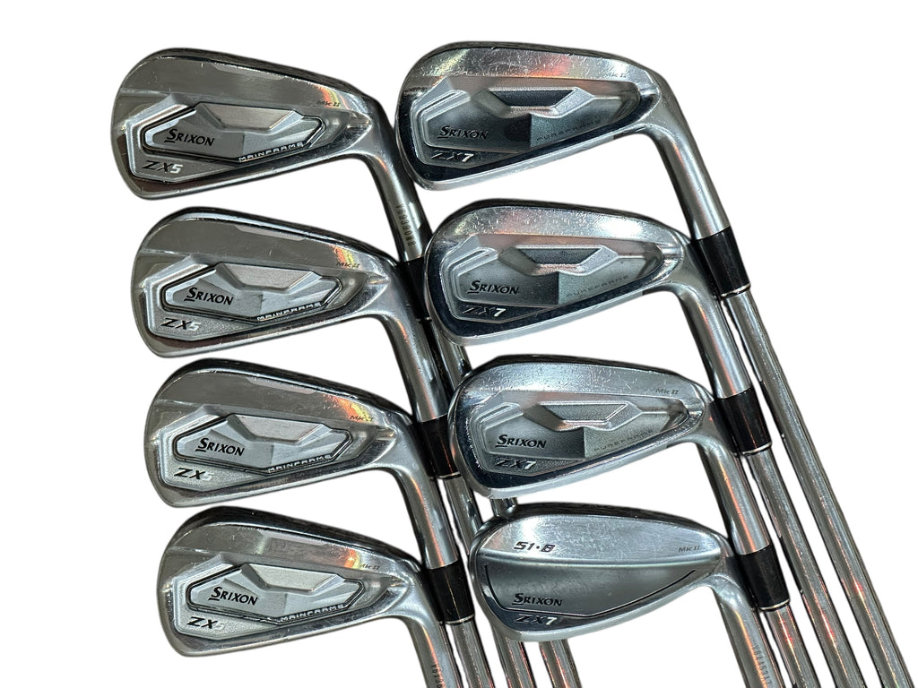 Srixon ZX5/ZX7 Combo Forged Iron Set 4-AW NS PRO S Flex Shafts GP MCC Grips
