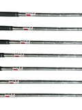 TaylorMade Stealth Irons 4-PW +1/2" KBS Max 85 S Flex Shafts Crossline Grips