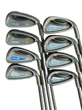 Ping G2L Iron Set 4-SW -1/2" TFC100 Senior Flex Shafts Lamkin Crossline Grips