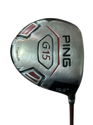 Ping G15 10.5° Driver TFC 149D Regular Flex Shaft Ping Grip