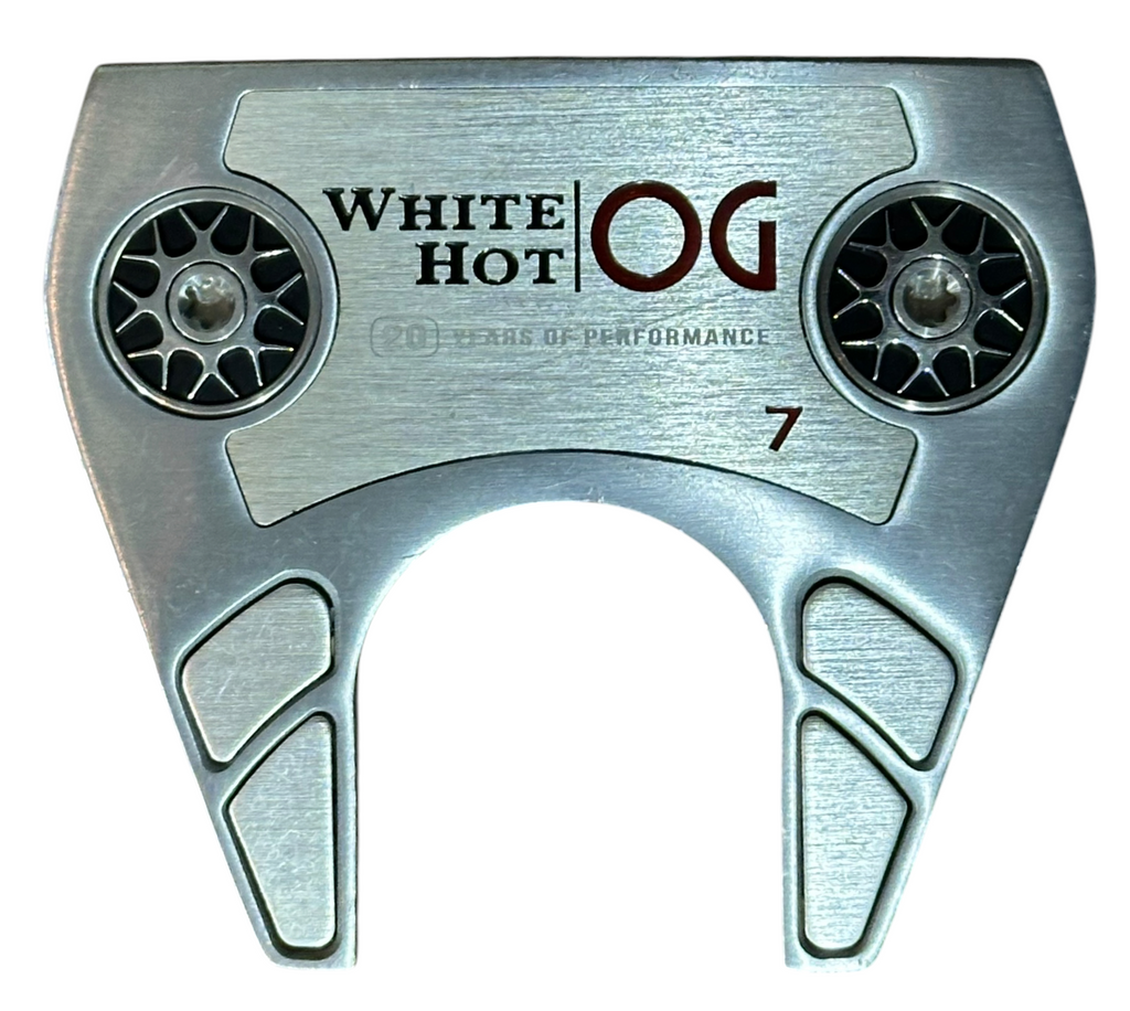 Odyssey White Hot OG 7 35" Putter White Hot OG Shaft Super Stroke Flatso 2.0 Grip