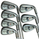 Callaway X Hot Iron Set 5-PW, SW X Hot Uniflex Shafts Callaway Grips