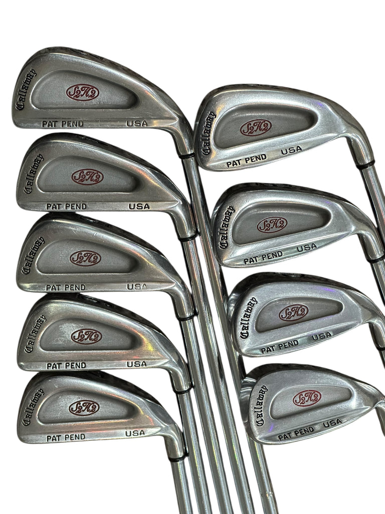 Callaway S2H2 Irons 3-SW Memphis 10 Uniflex Shafts Lamkin Tour 580 Grips