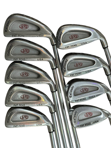 Callaway S2H2 Irons 3-SW Memphis 10 Uniflex Shafts Lamkin Tour 580 Grips