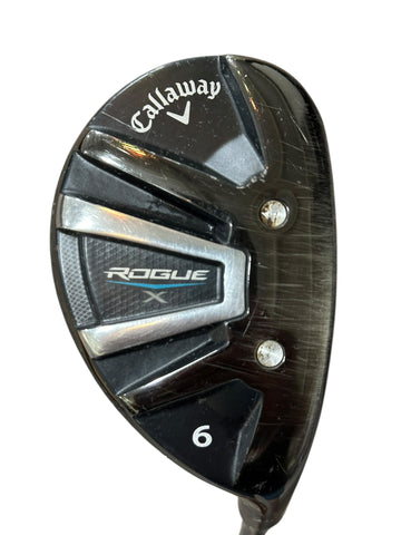 Callaway Rogue X 26° 6 Hybrid Synergy 60g R Flex Shaft Winn Dri•Tac Grip