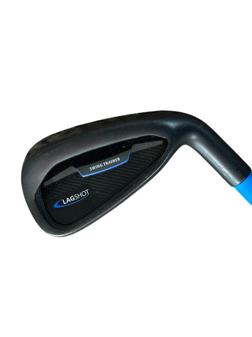 Lagshot 7 Iron 37.5" Swing Trainer Lagshot Rubber Shaft Lagshot Grip