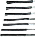 Mizuno MP-64 Iron Set 4-PW +1/2" Dynamic Gold S300 Stiff Flex Shafts Winn Dri•Tac 2.0 Grips