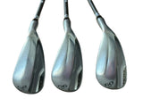 Cleveland CBX Zip Core Wedge Set 52° 56° 60° Catalyst 80g Wedge Flex Shafts