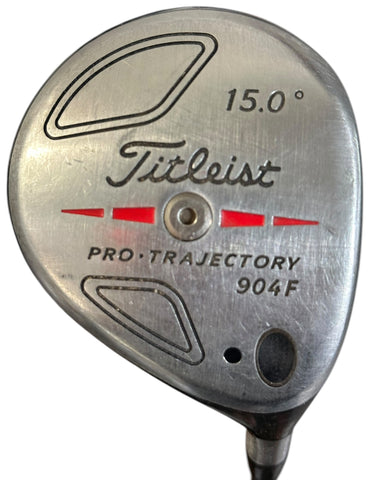 Titleist 904F 15° 3 Wood Dynamic Gold S300 Stiff Flex Shaft Golf Pride MCC Grip