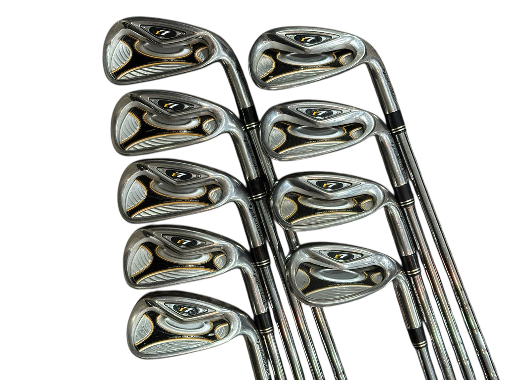 TaylorMade R7 Iron Set 4-SW T-Step 90 Stiff Flex Shafts TaylorMade Grips