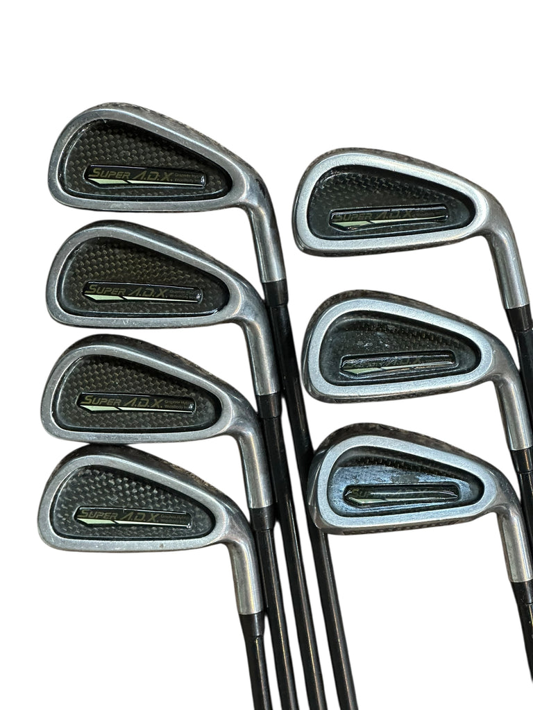 Yonex Super ADX Iron Set 3-PW (NO 8 IRON) Yonex Stiff Flex Shafts