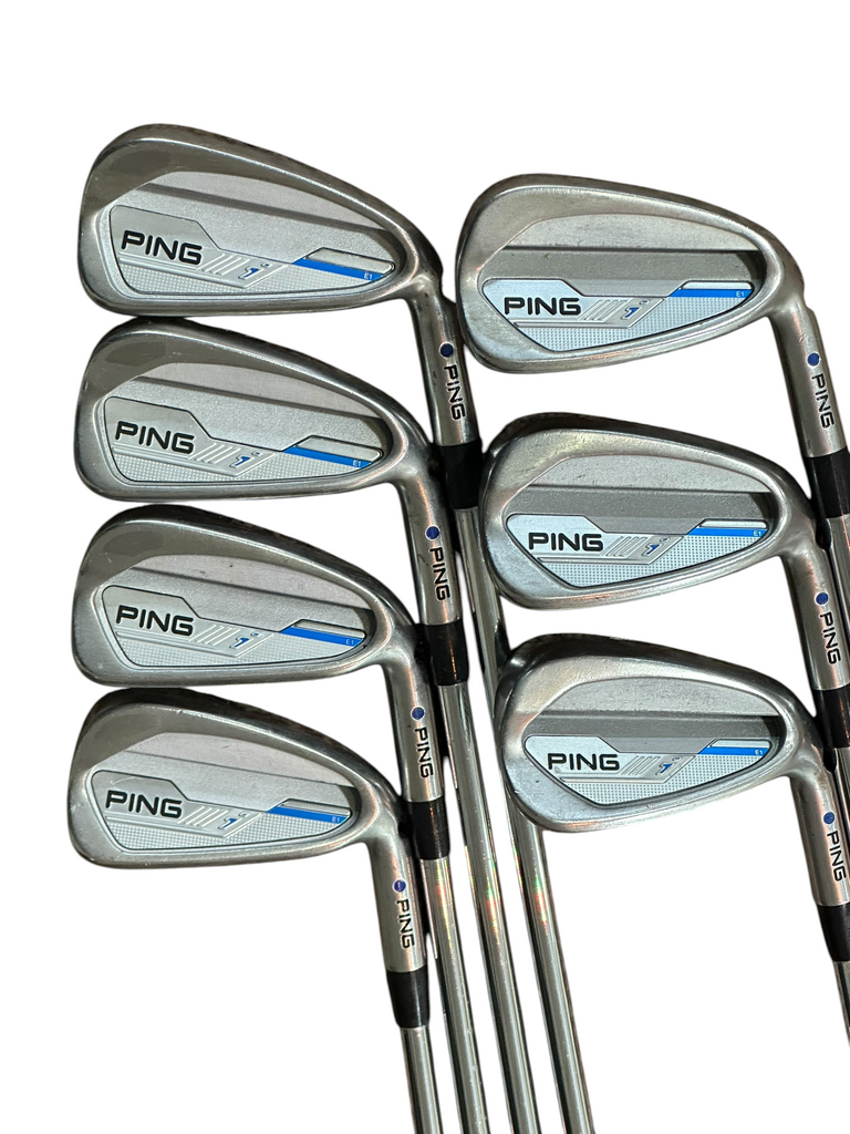 Ping i Iron Set 4-W Blue Dot Dynamic Gold S300 Stiff Flex Shaft Ping Grips