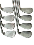 Callaway LH X-14 Steelhead Irons 3-PW X-14 R Flex Shafts Crossline Grips