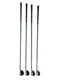 Adams LH Idea A7OS Max Hybrid Set 3-6 Pro Launch Axis S Flex Shafts Adams Grips