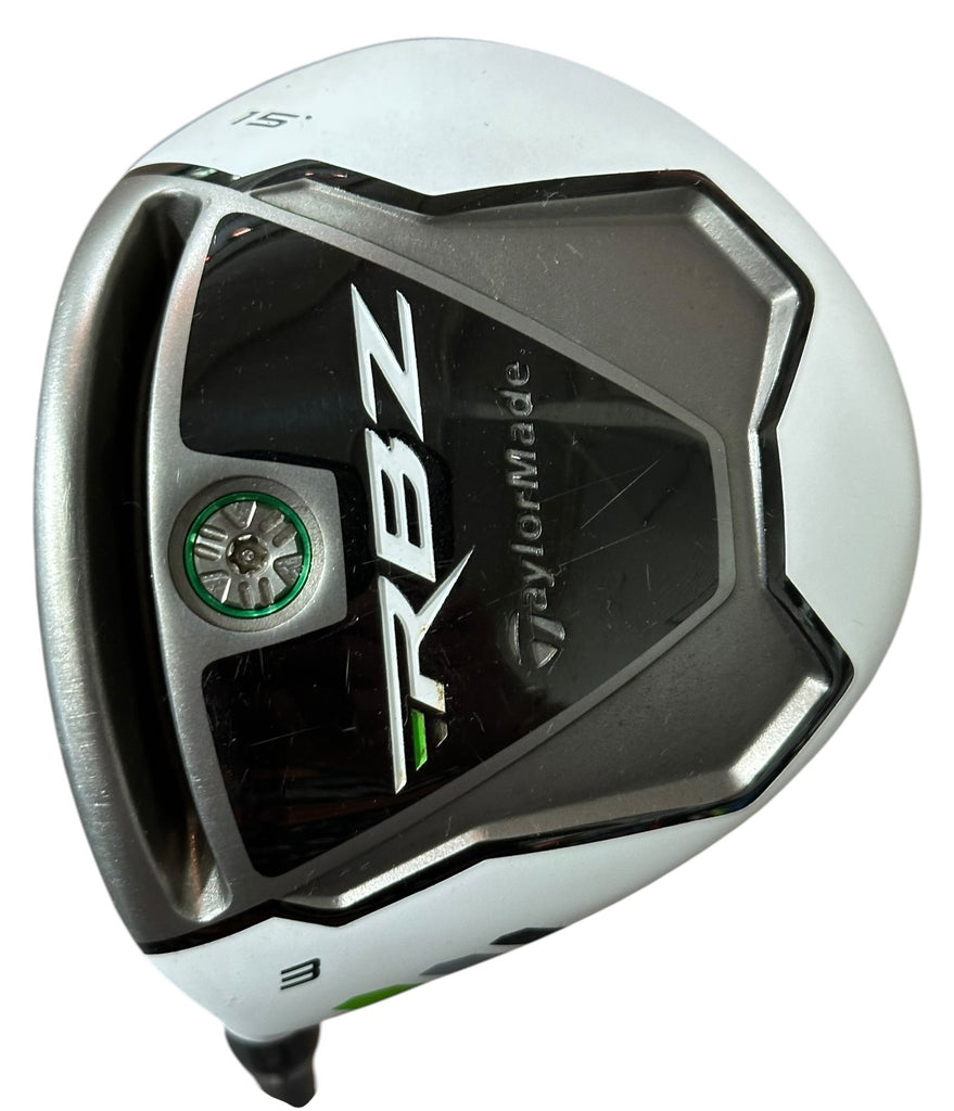 TaylorMade LH RBZ 15° 3 Wood RBZ Matrix Ozik S Flex Shaft TaylorMade Grip