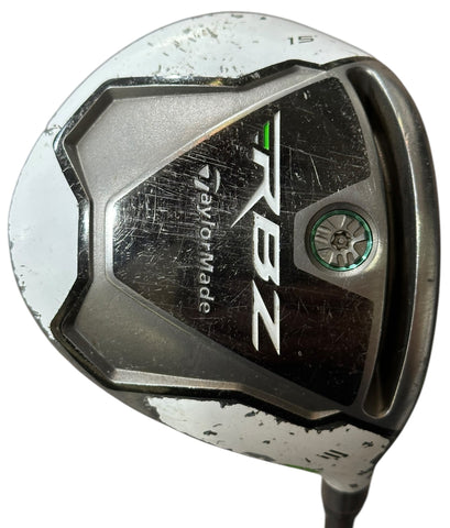 TaylorMade RBZ 15° 3 Wood RBZ Matrix Ozik X-con 5 R Flex Shaft Crossline Grip