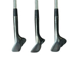 Zevo Golf Wedge Set 52° 56° 60° Zevo Wedge Flex Shafts Zevo Grips