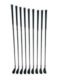 Sub 70 659 CB Black Forged Iron Set 5-PW 287 Wedges KBS R Flex Shafts Crossline Grips