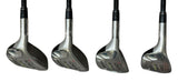 Adams LH Idea A7OS Max Hybrid Set 3-6 Pro Launch Axis S Flex Shafts Adams Grips