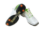Sqairz Golf Shoes Size-US11 White/Green WORN 1 TIME Excellent Condition