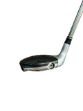 TaylorMade LH Rescue Dual 22° 4 Hybrid TM Hybrid 65 R Flex Shaft Crossline Grip
