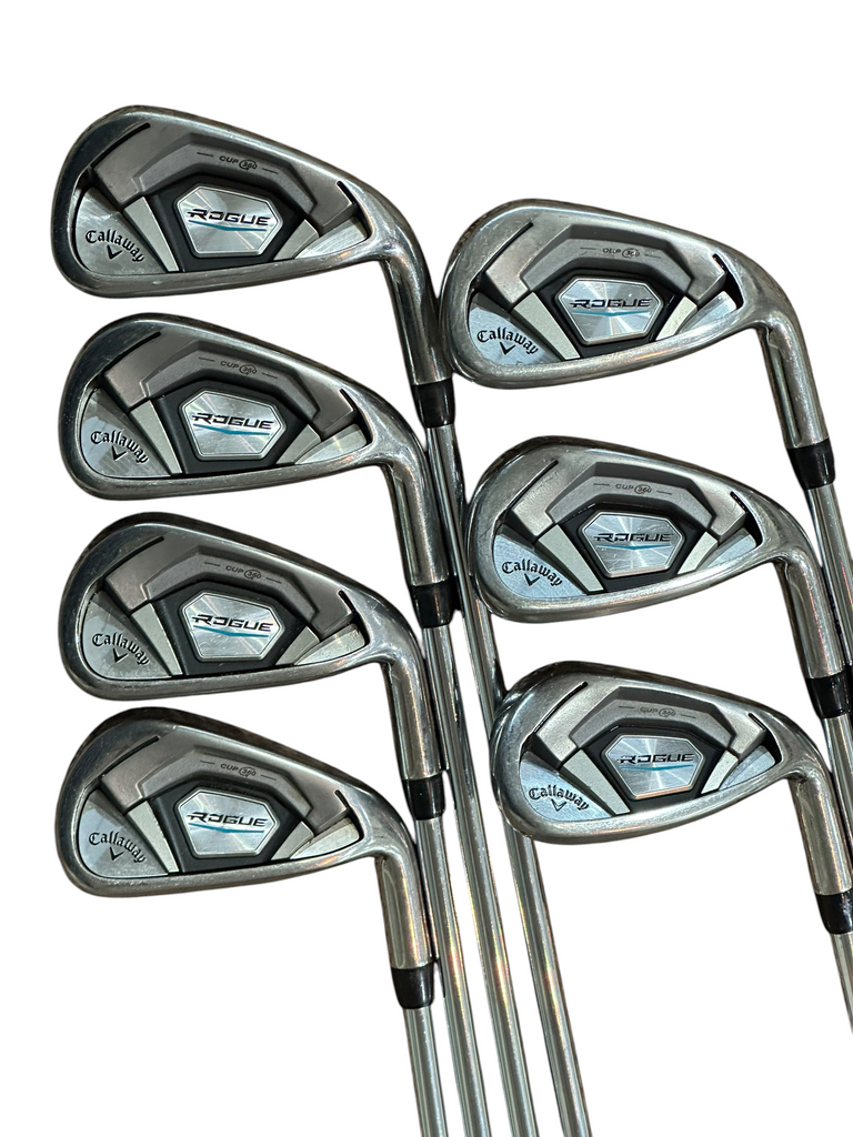 Callaway Rogue CF18 Iron Set 4-PW XP95 S300 S Flex Shaft GP MCC +4 Grip