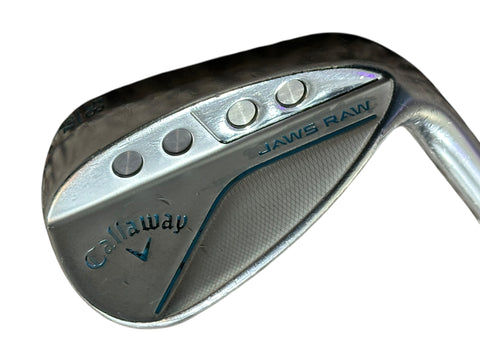 Callaway Jaws Raw 58° Lob Wedge Dynamic Gold Spinner Wedge Flex Shaft Golf Pride MCC Grip