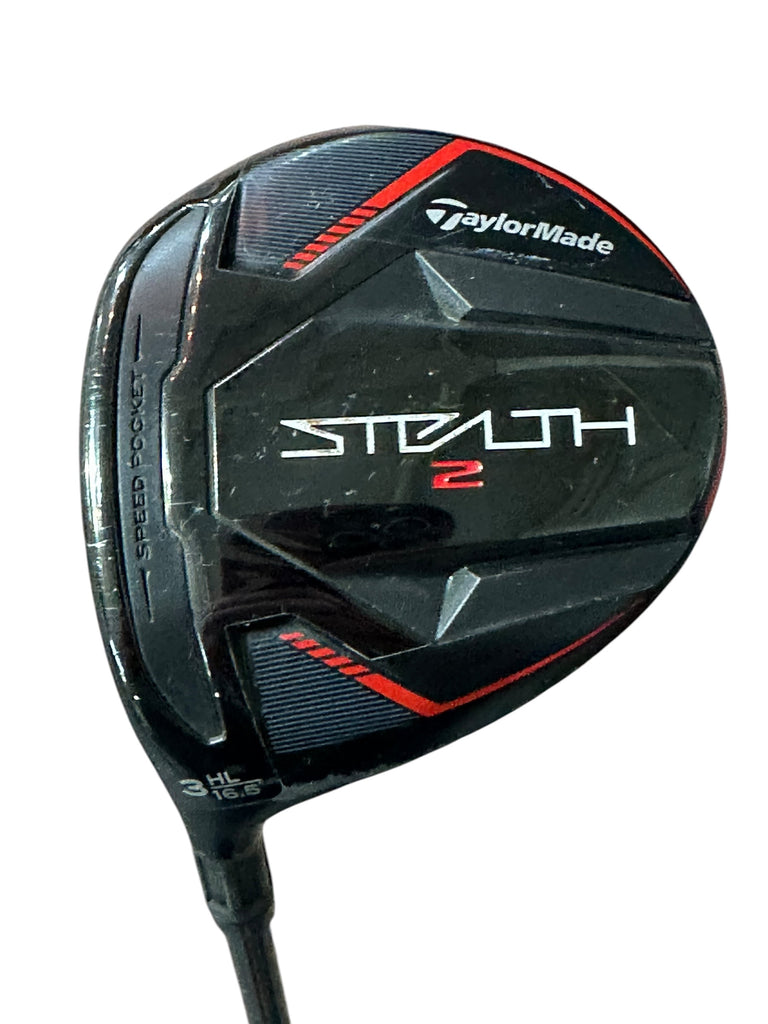 TaylorMade LH Stealth 2 16.5° 3HL Wood Ventus TR 5 Sr Flex Shaft Karma Grip
