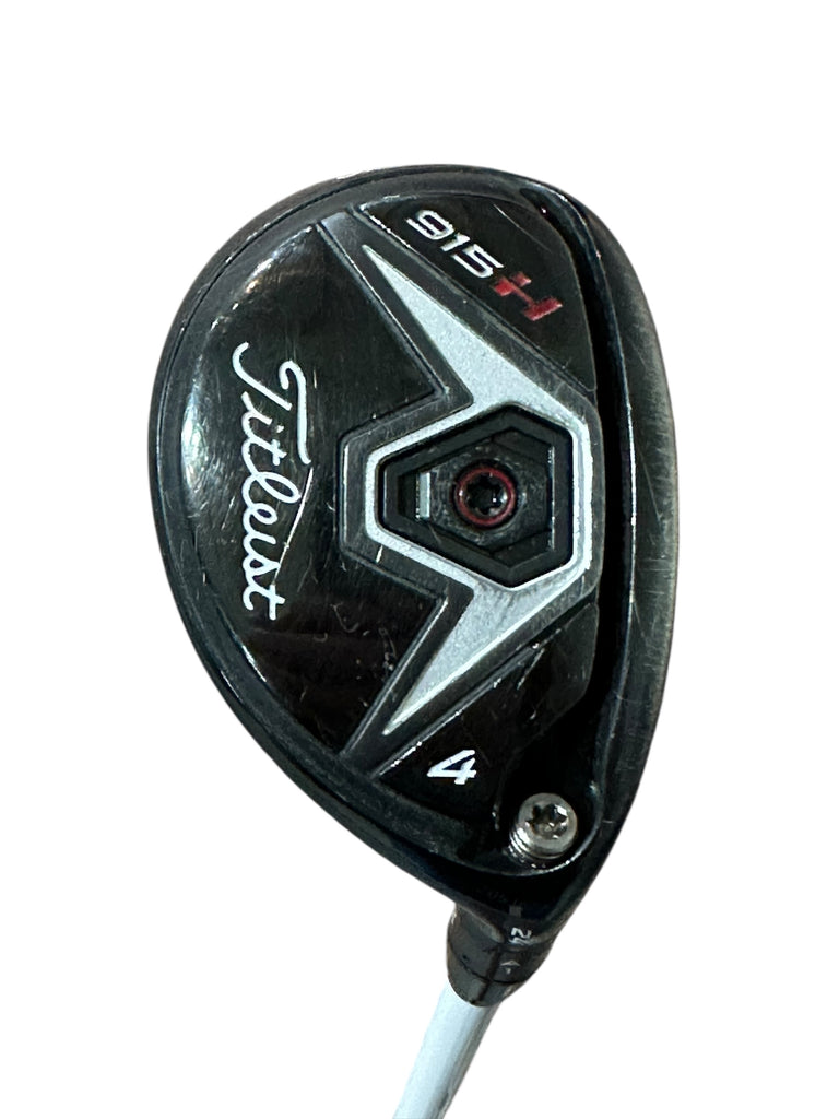 Titleist 915H 24° 4 Hybrid Ascent 50g Regular Flex Shaft Golf Pride Tour Velvet Grip