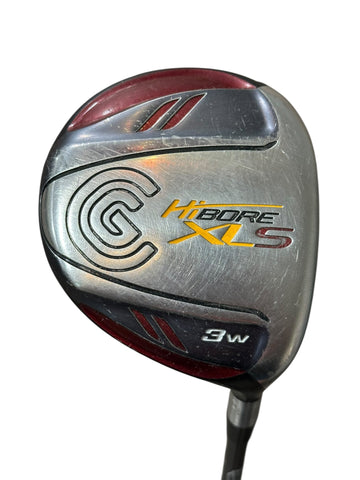 Cleveland Hi-Bore XLS 3 Wood Fujikura Fit On Red S Flex Shaft GP  MCC Grip