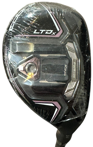 Cobra LTDX 24° 5 Hybrid KBS PGI 55g Ladies Flex Shaft Lamkin REL Grip
