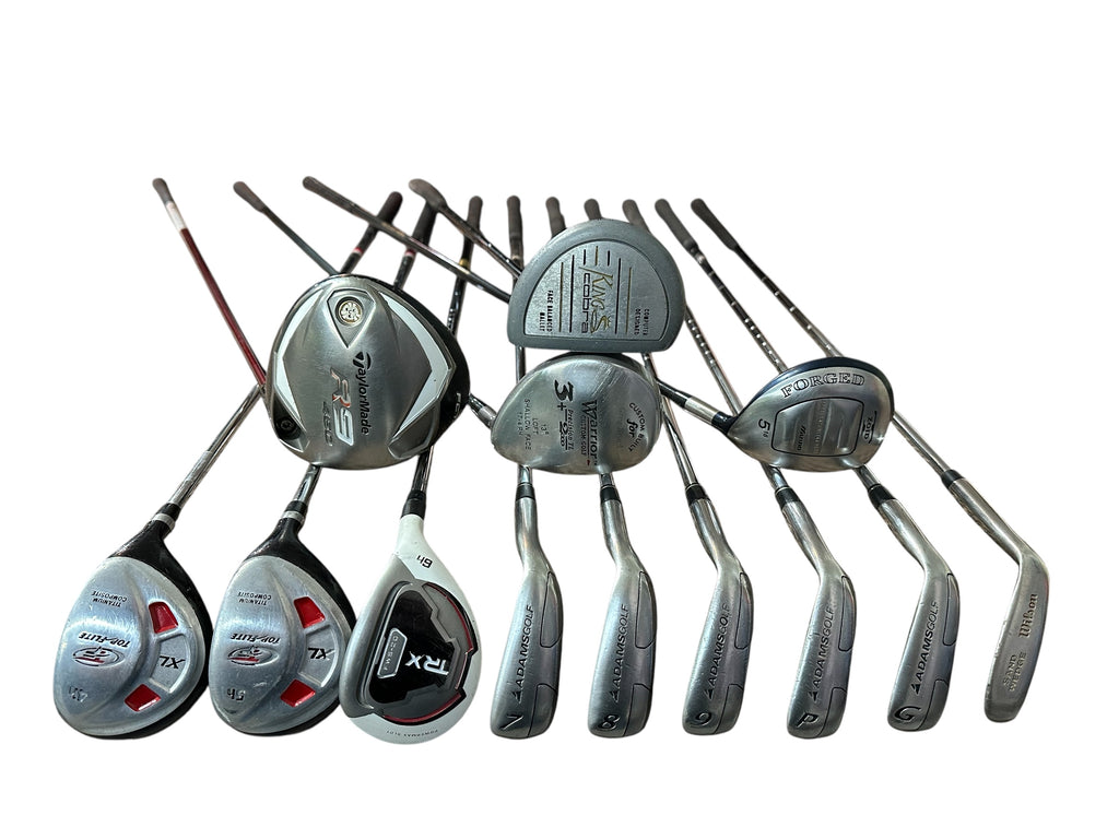 TaylorMade Adams Men's Right Hand Complete Golf Club Set R Flex SET-021126T01