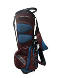 NHL Colorado Avalanche Stand Bag 14-Way Divider 5 Pocket Rain Hood