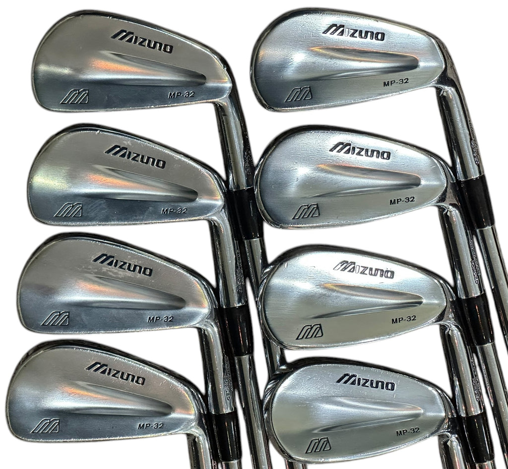 Mizuno MP-32 Iron Set 3-PW DG S200 S Flex Shaft Royal V-Sand Grips