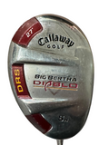 Callaway Big Bertha Diablo 27° 5 Hybrid Callaway 55g Sr Flex Shaft Callaway Grip