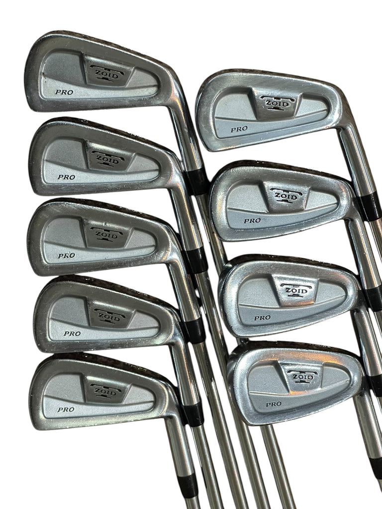 Mizuno T-Zoid Pro Iron Set 2-PW DG R300 R Flex Shafts GP Tour Velvet Grips