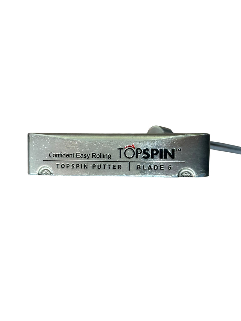 Top Spin Blade 5 38" Putter w/HC James Milr Shaft Royal Grip