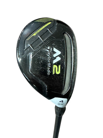 TaylorMade M2 22° 4 Hybrid KBS Hybrid 80g S Flex Shaft GP MCC Grip